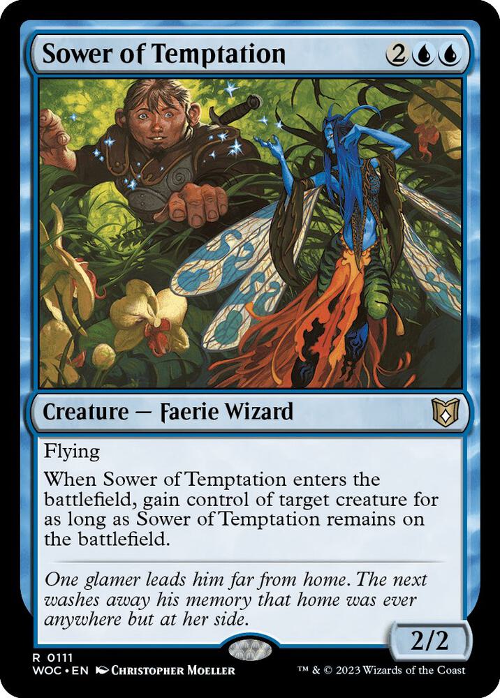 Sower of Temptation (111) [Wilds of Eldraine Commander]