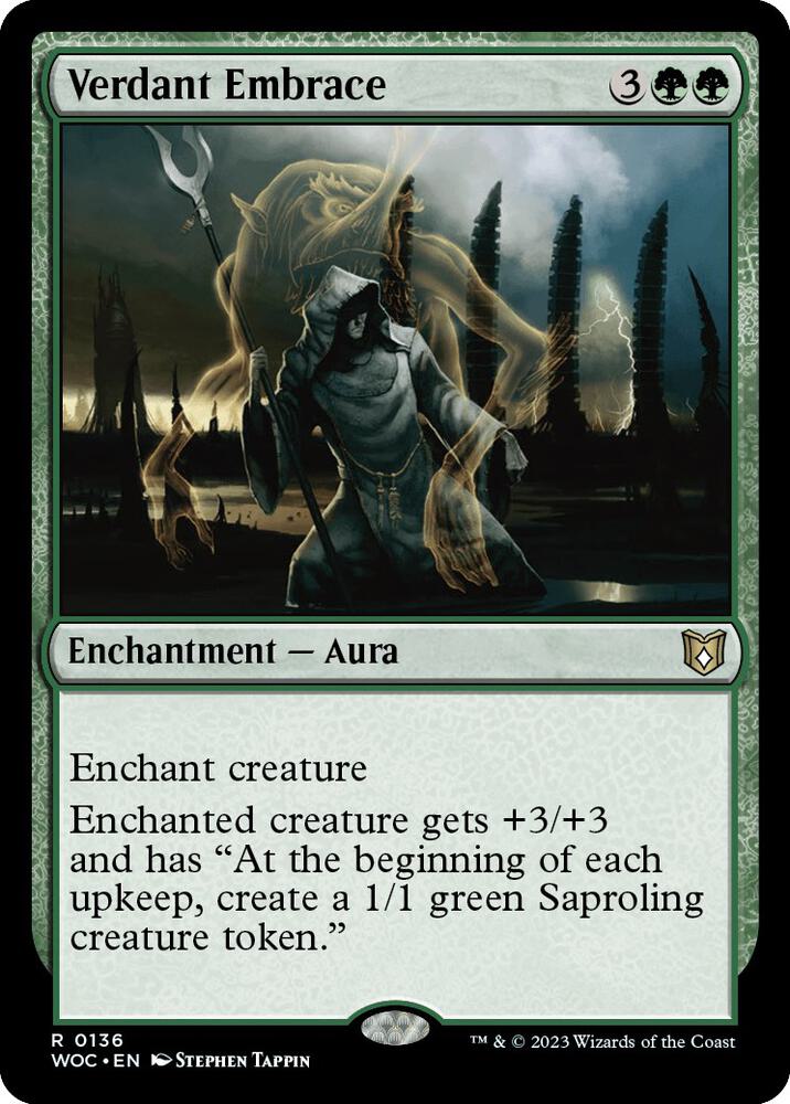 Verdant Embrace (136) [Wilds of Eldraine Commander]