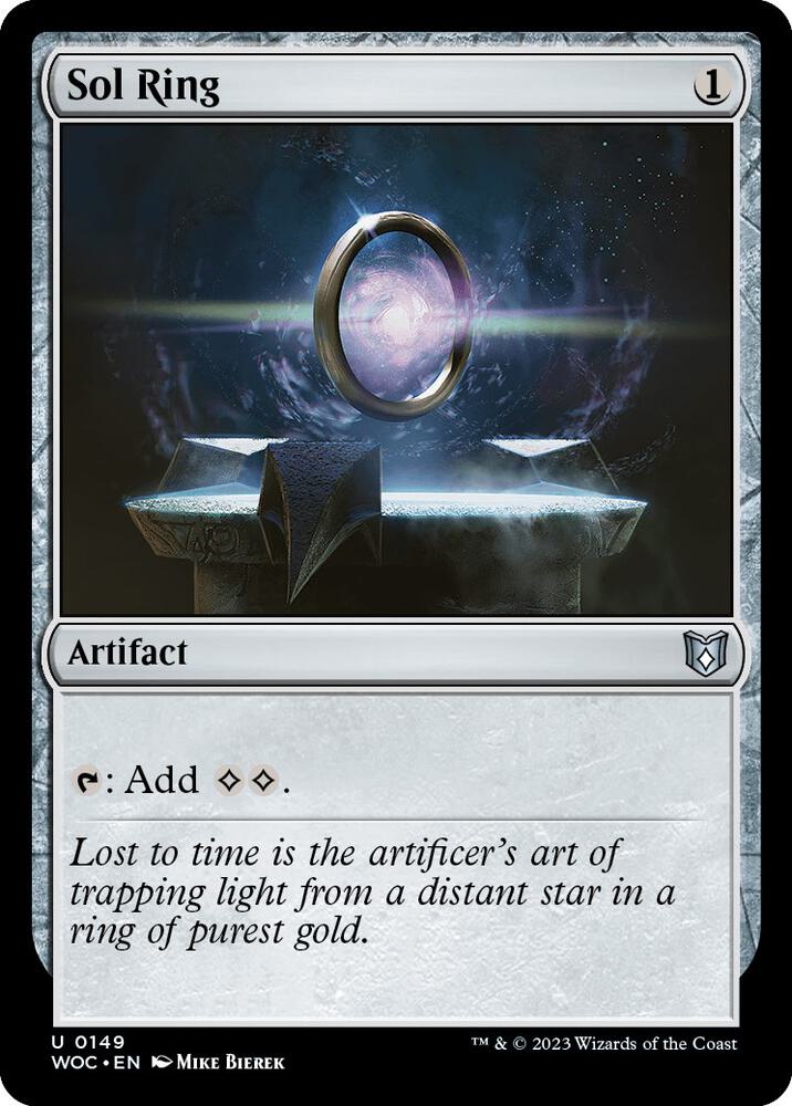Sol Ring (149) [Wilds of Eldraine Commander]