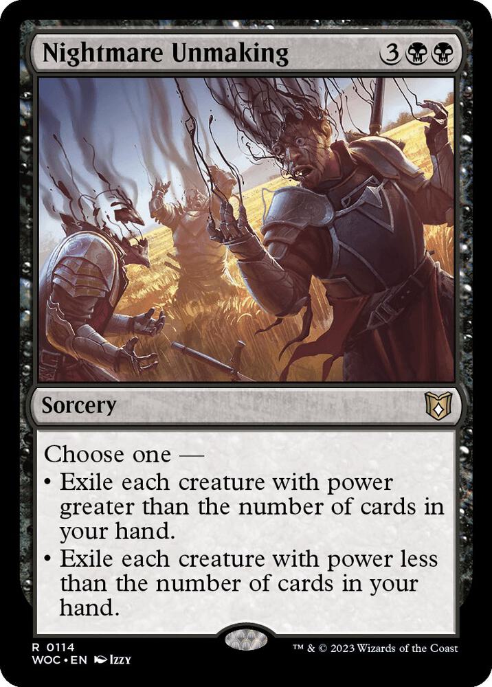 Nightmare Unmaking (114) [Wilds of Eldraine Commander]
