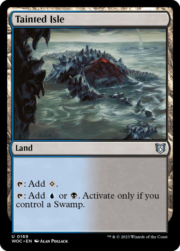 Tainted Isle (169) [Wilds of Eldraine Commander]