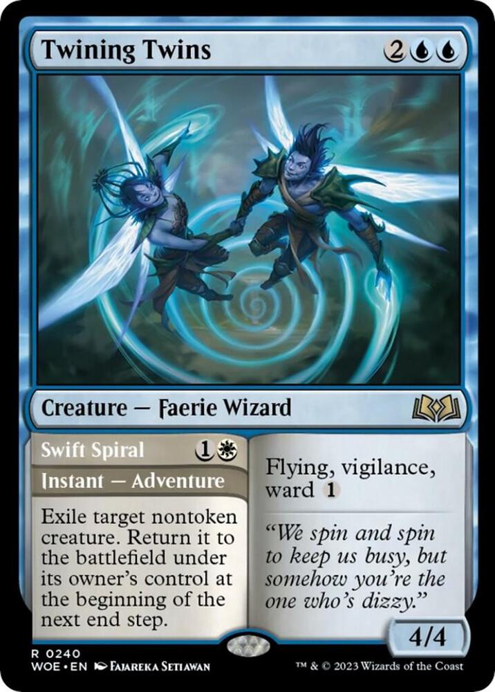 Twining Twins (240) [Wilds of Eldraine]
