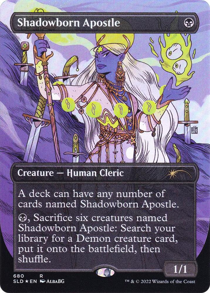 Shadowborn Apostle (680) [Secret Lair Drop] [Full Art, Borderless]