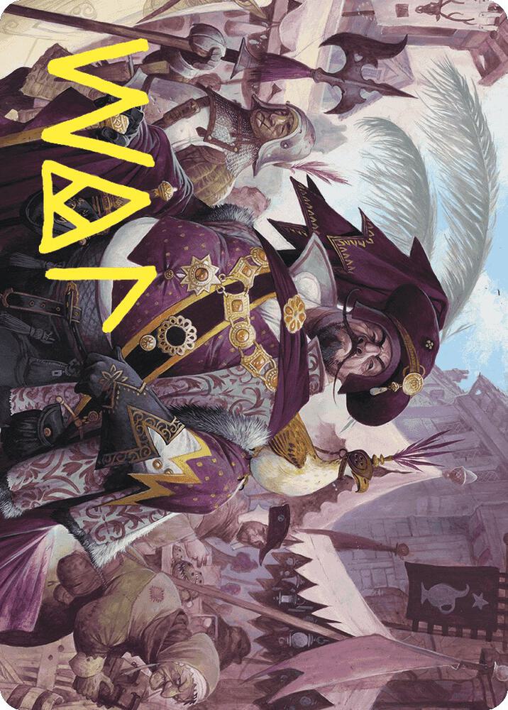 Discerning Financier Art Card (Gold-Stamped Signature) (2) [Wilds of Eldraine Art Series]