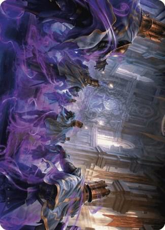 Eerie Interference Art Card (4) [Wilds of Eldraine Art Series]