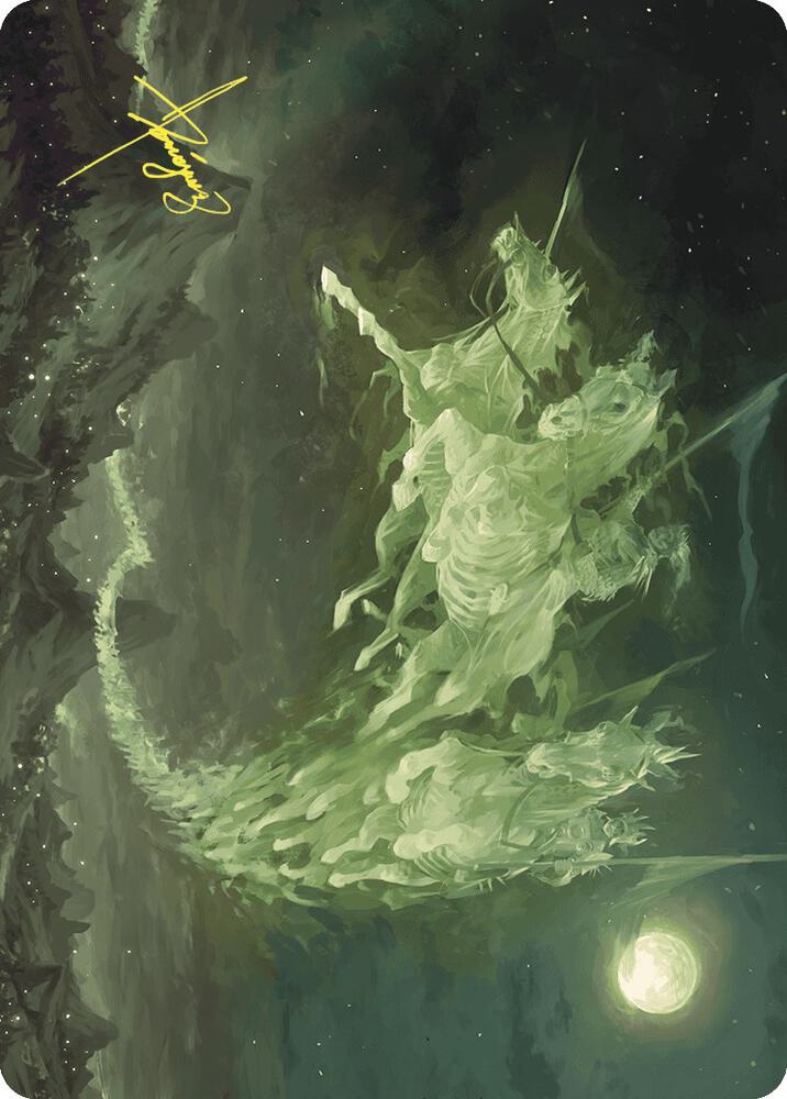Moonshaker Cavalry Art Card (Gold-Stamped Signature) (5) [Wilds of Eldraine Art Series]