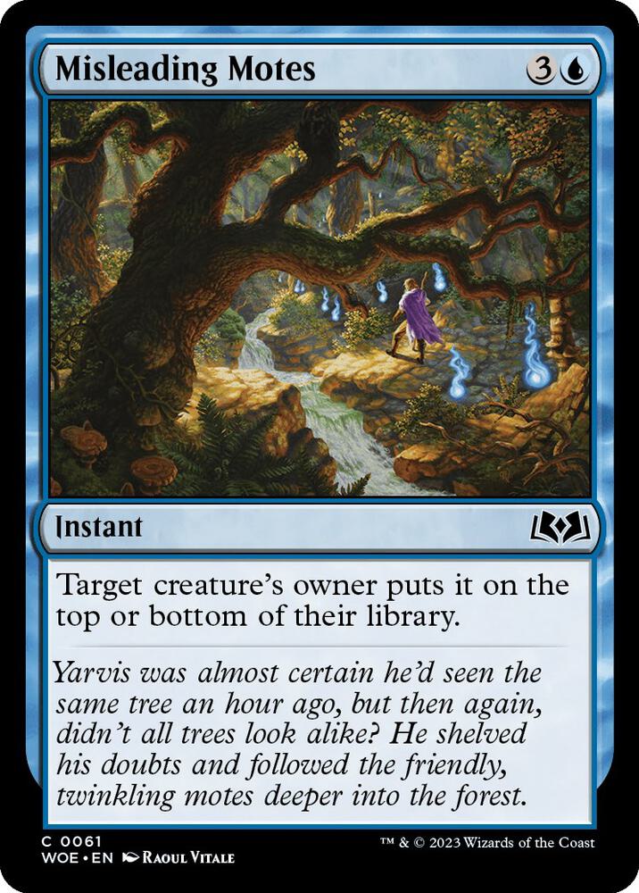 Misleading Motes (61) [Wilds of Eldraine]