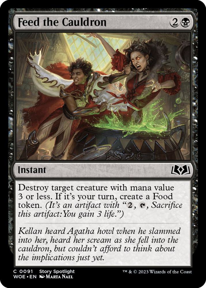 Feed the Cauldron (91) [Wilds of Eldraine]