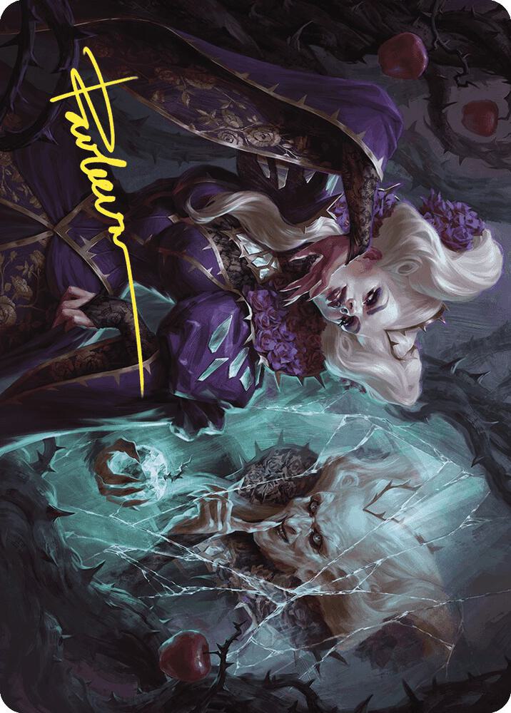 Conceited Witch Art Card (Gold-Stamped Signature) (11) [Wilds of Eldraine Art Series]