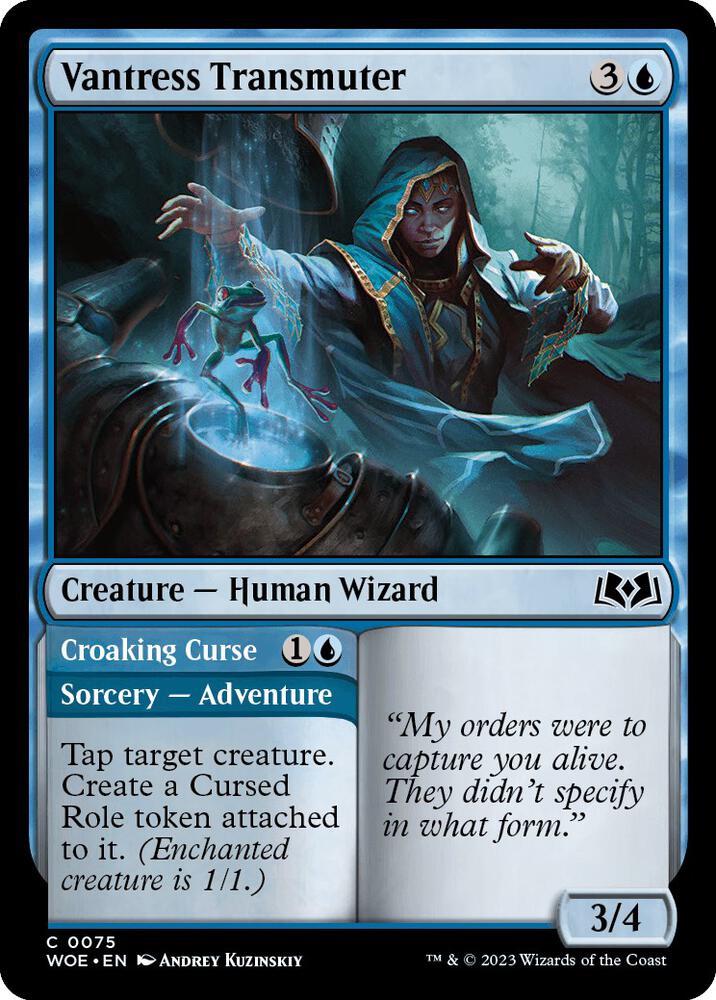 Vantress Transmuter (75) [Wilds of Eldraine]