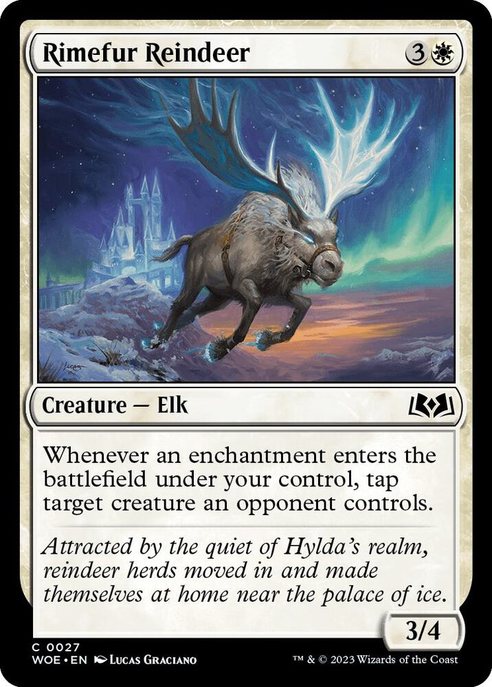 Rimefur Reindeer (27) [Wilds of Eldraine]