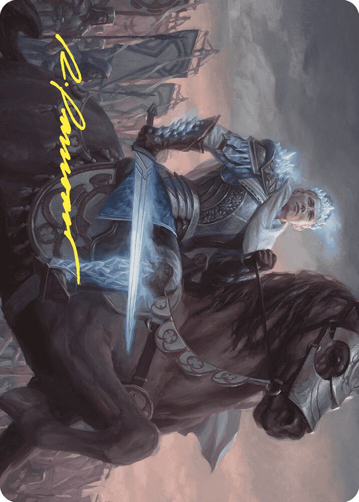Will, Scion of Peace Art Card (Gold-Stamped Signature) (34) [Wilds of Eldraine Art Series]