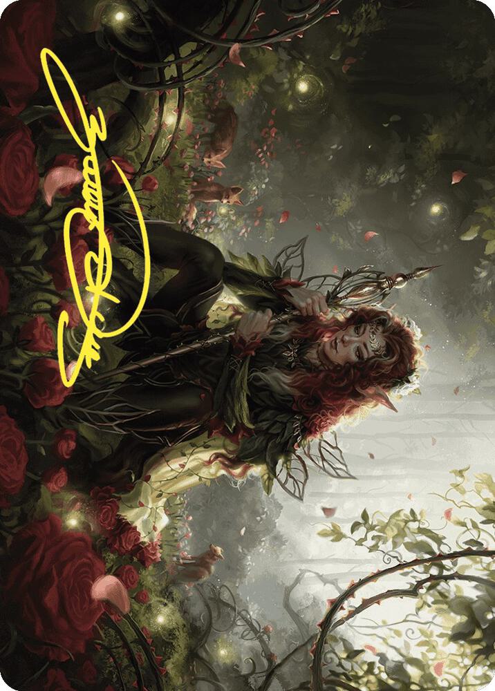 Yenna, Redtooth Regent Art Card (Gold-Stamped Signature) (35) [Wilds of Eldraine Art Series]