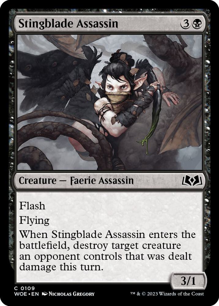Stingblade Assassin (109) [Wilds of Eldraine]