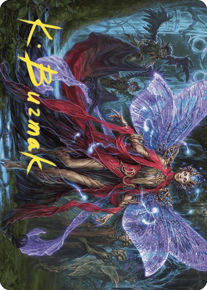 Tegwyll, Duke of Splendor Art Card (Gold-Stamped Signature) (48) [Wilds of Eldraine Art Series]