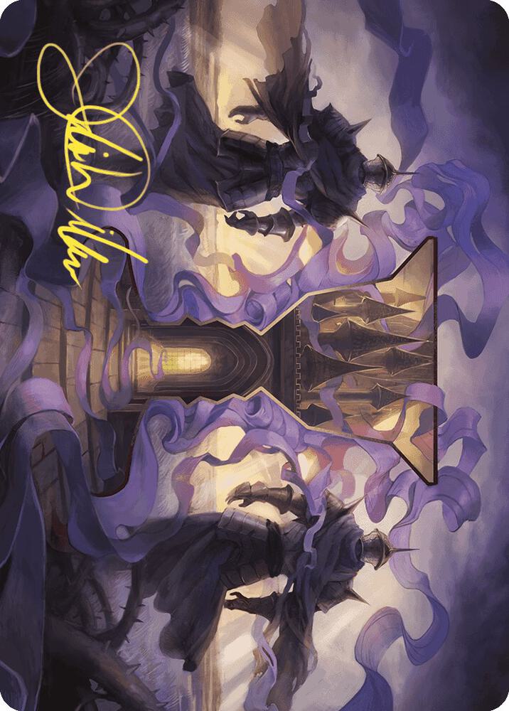 Court of Locthwain Art Card (Gold-Stamped Signature) (53) [Wilds of Eldraine Art Series]