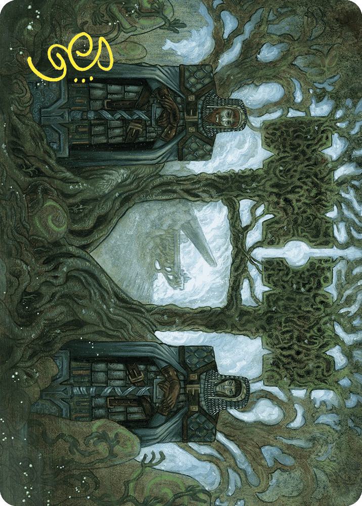 Court of Garenbrig Art Card (Gold-Stamped Signature) (54) [Wilds of Eldraine Art Series]