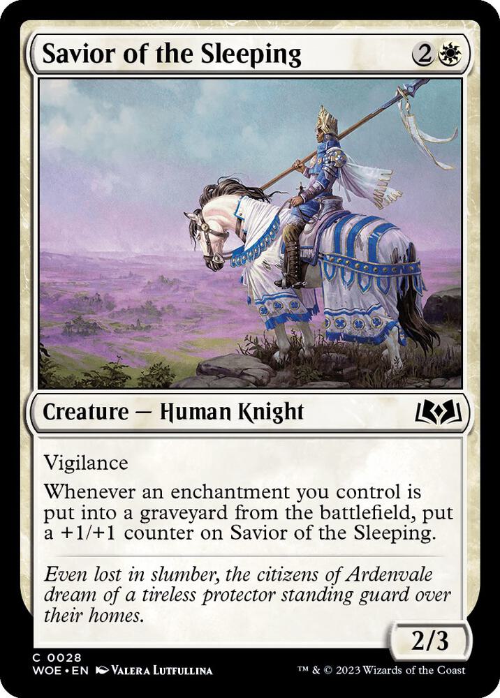 Savior of the Sleeping (28) [Wilds of Eldraine]