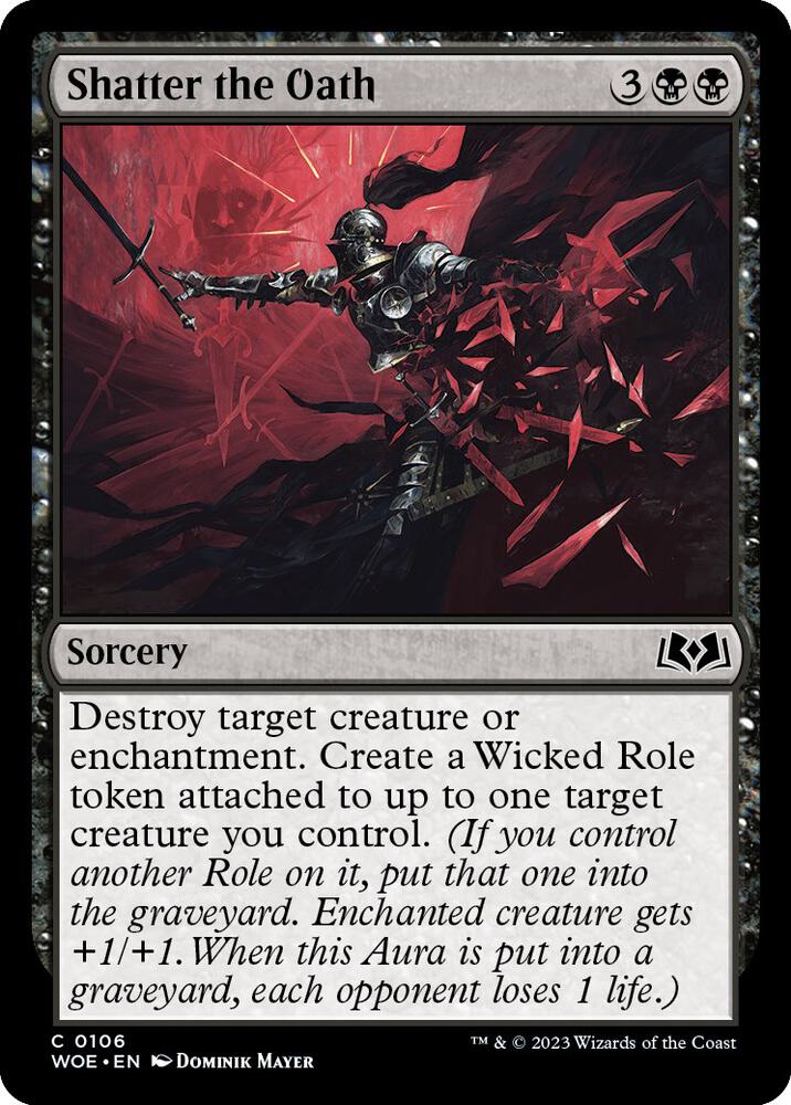 Shatter the Oath (106) [Wilds of Eldraine]