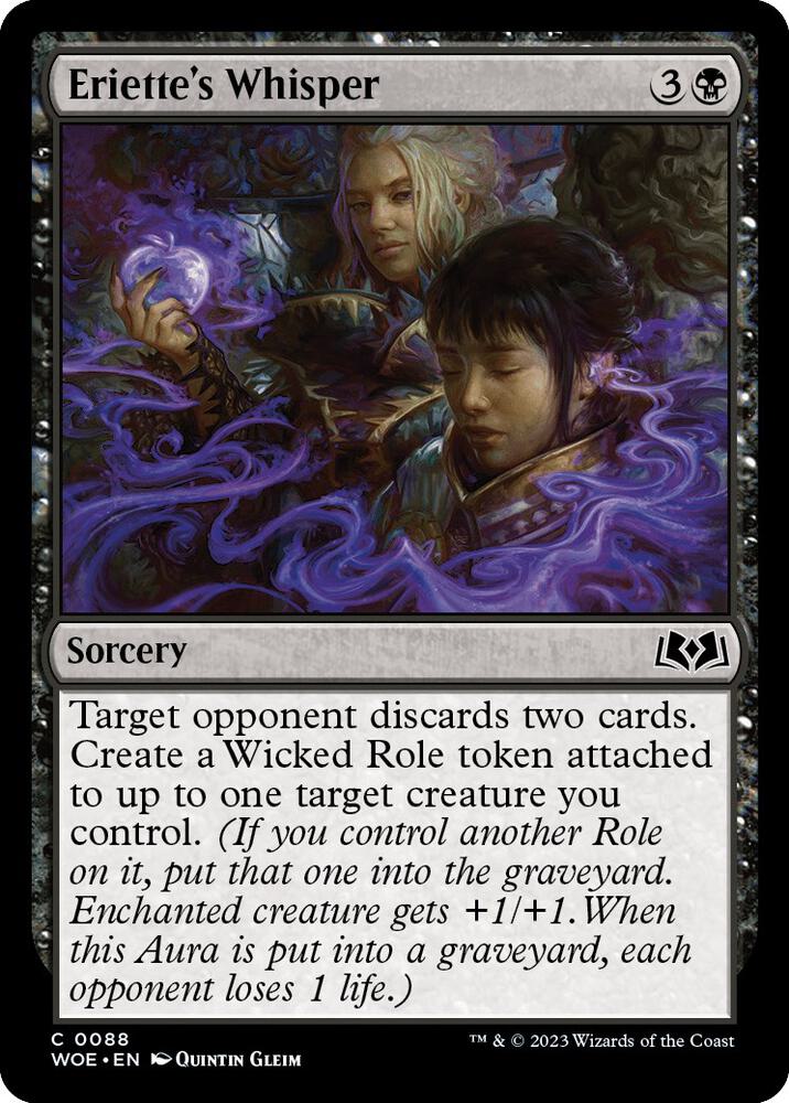 Eriette's Whisper (88) [Wilds of Eldraine]