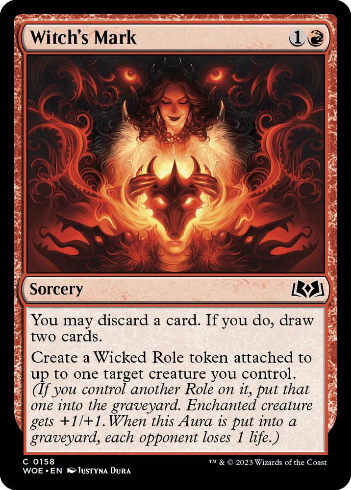 Witch's Mark (158) [Wilds of Eldraine]