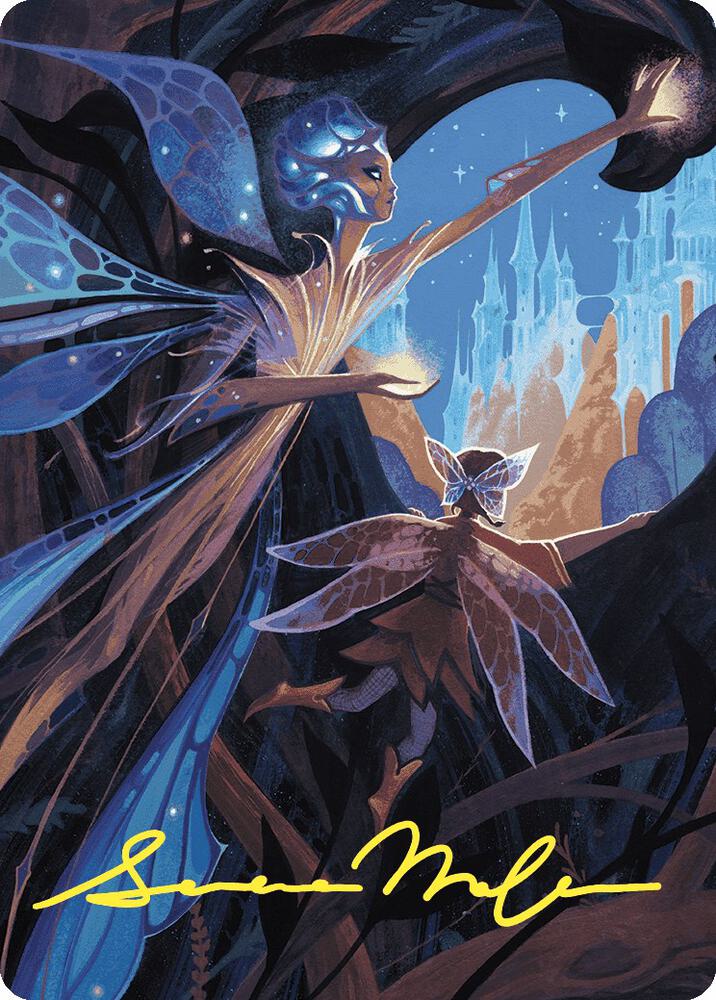 Kindred Discovery Art Card (Gold-Stamped Signature) (67) [Wilds of Eldraine Art Series]