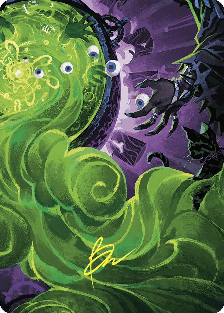 Waste Not Art Card (Gold-Stamped Signature) (70) [Wilds of Eldraine Art Series]