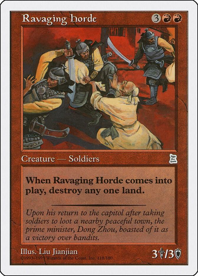 Ravaging Horde (118) [Portal Three Kingdoms]