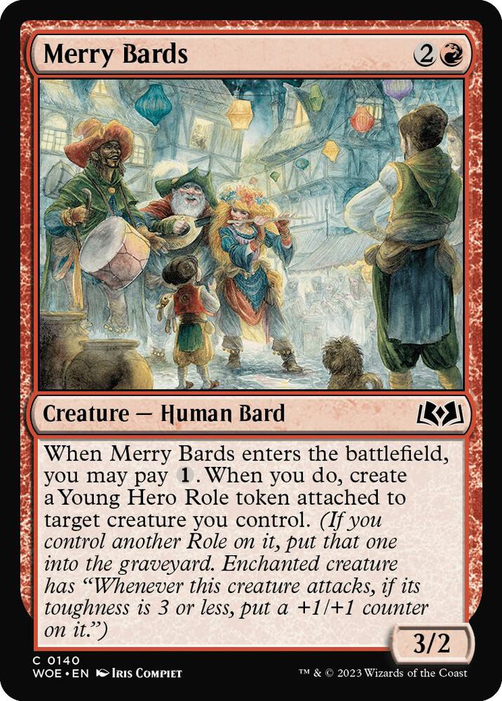 Merry Bards (140) [Wilds of Eldraine]