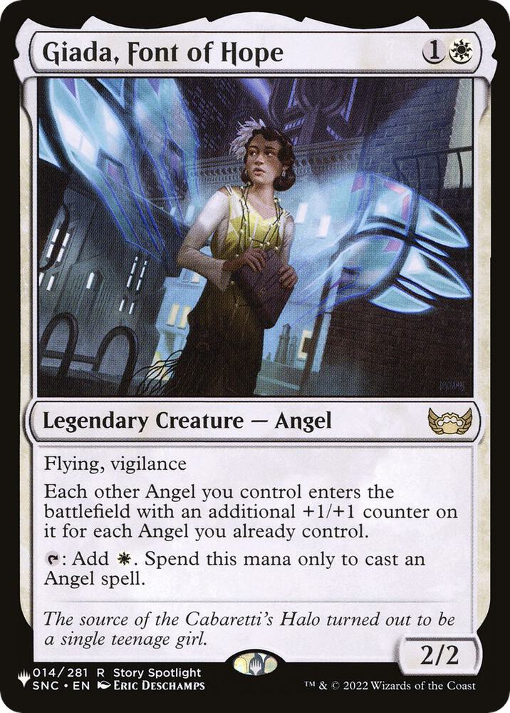 Giada, Font of Hope (014/281) [The List]