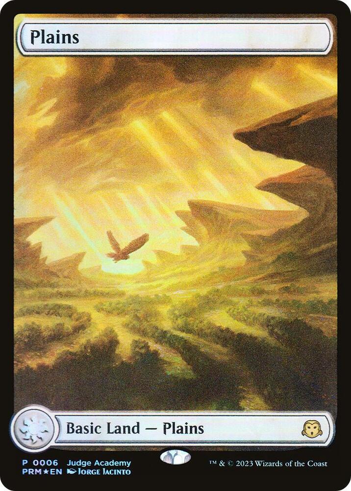 Plains - Full Art (0006) [Judge Promos] [Full Art]
