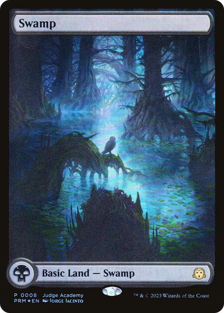 Swamp - Full Art (0008) [Judge Promos] [Full Art]