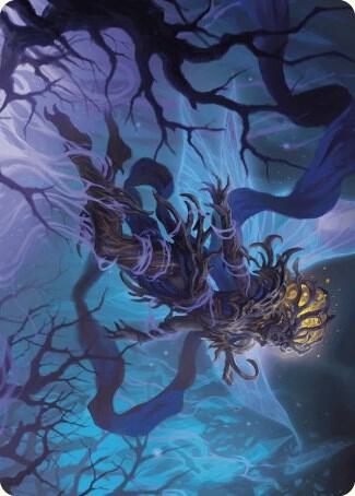 Sleep-Cursed Faerie Art Card (8) [Wilds of Eldraine Art Series]