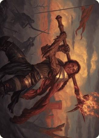 Imodane, the Pyrohammer Art Card (18) [Wilds of Eldraine Art Series]