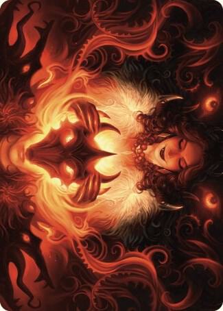 Witch's Mark Art Card (21) [Wilds of Eldraine Art Series]