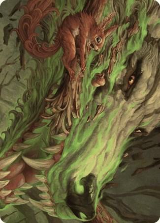 Leaping Ambush Art Card (26) [Wilds of Eldraine Art Series]