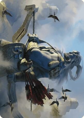 Skybeast Tracker Art Card (27) [Wilds of Eldraine Art Series]
