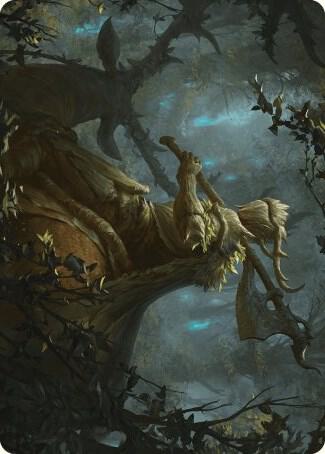 Verdant Outrider Art Card (28) [Wilds of Eldraine Art Series]