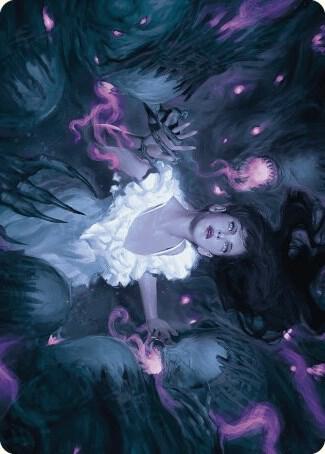 Neva, Stalked by Nightmares Art Card (30) [Wilds of Eldraine Art Series]