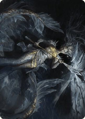 Sharae of Numbing Depths Art Card (32) [Wilds of Eldraine Art Series]