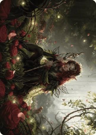 Yenna, Redtooth Regent Art Card (35) [Wilds of Eldraine Art Series]