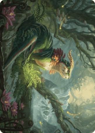 Elusive Otter Art Card (37) [Wilds of Eldraine Art Series]
