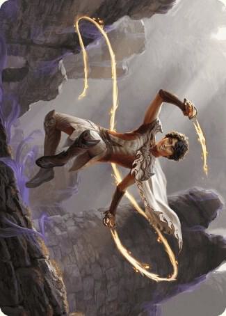 Kellan, the Fae-Blooded Art Card (39) [Wilds of Eldraine Art Series]