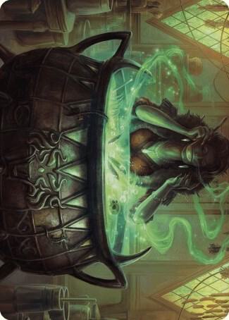 Agatha's Soul Cauldron Art Card (42) [Wilds of Eldraine Art Series]