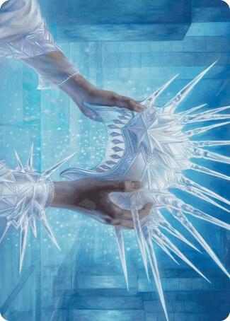 Hylda's Crown of Winter Art Card (43) [Wilds of Eldraine Art Series]