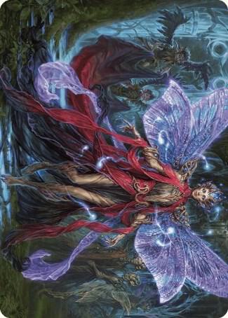 Tegwyll, Duke of Splendor Art Card (48) [Wilds of Eldraine Art Series]