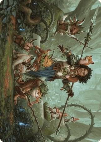 Ellivere of the Wild Court Art Card (49) [Wilds of Eldraine Art Series]