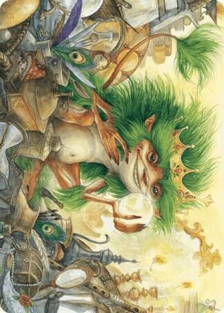 Knickknack Ouphe Art Card (50) [Wilds of Eldraine Art Series]