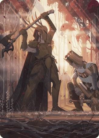Karmic Justice Art Card (62) [Wilds of Eldraine Art Series]