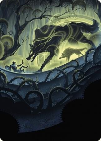 Unnatural Growth Art Card (75) [Wilds of Eldraine Art Series]